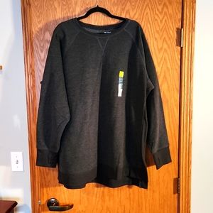 Tek Gear new with tags tunic sweatshirt,  2x in gray.
